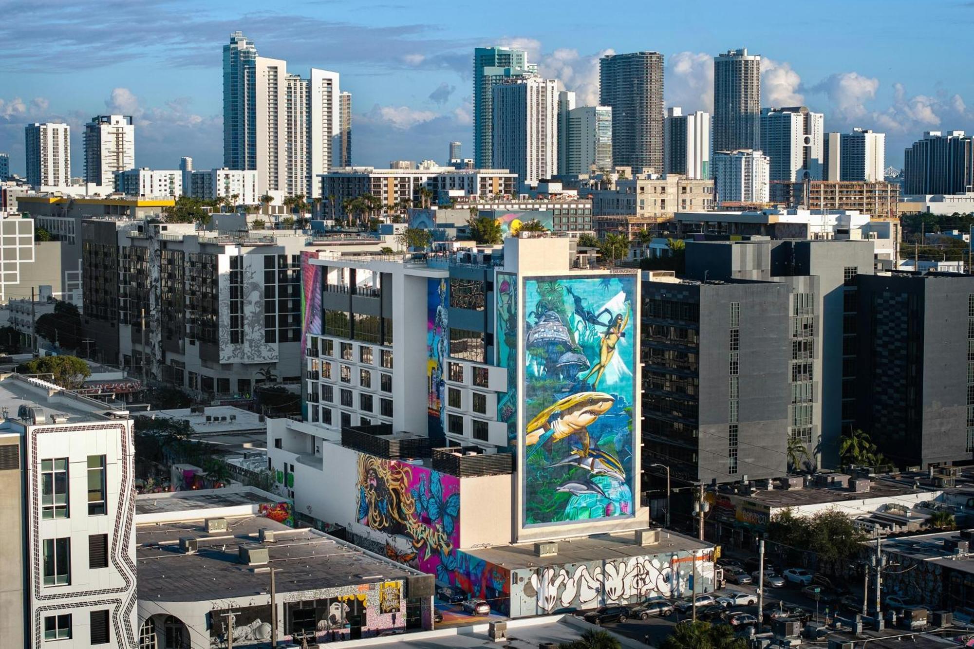 Moxy Miami Wynwood Otel Dış mekan fotoğraf